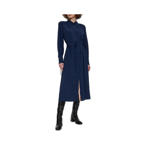 Ps Paul Smith Tie-Waisted Shirt Dress