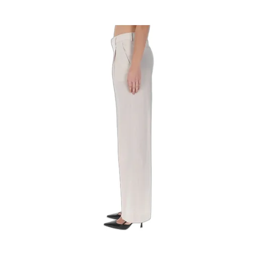 Pt Torino Pleated Wide-Leg Pants
