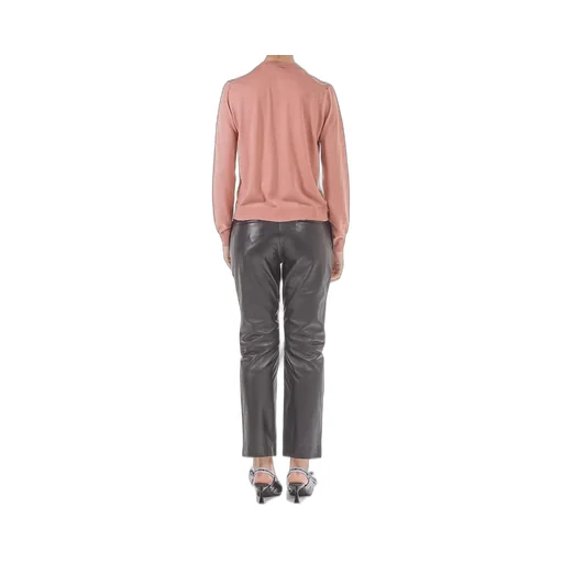Ps Paul Smith Swirl Pattern Crewneck Buttoned Cardigan