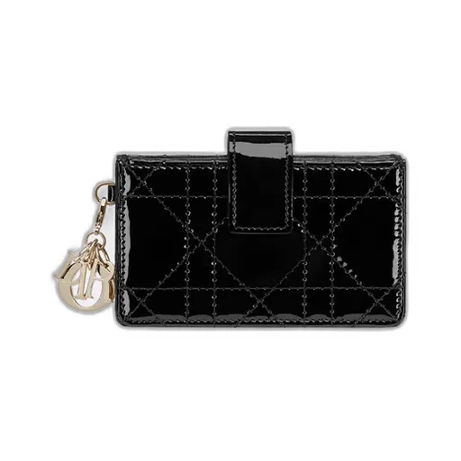 Lady Dior Jasmine Card Holder