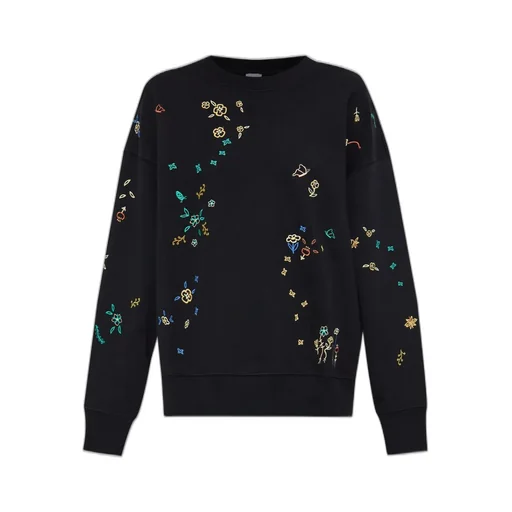 Ps Paul Smith Pattern-Embroidered Crewneck Sweatshirt