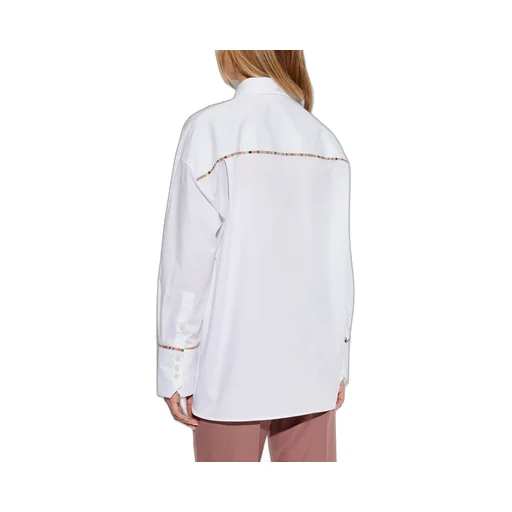Ps Paul Smith Signature Stripe Detail Buttoned Shirt