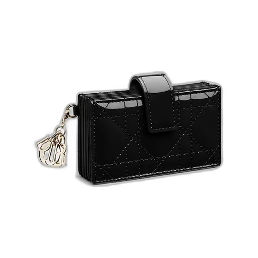 Lady Dior Jasmine Card Holder
