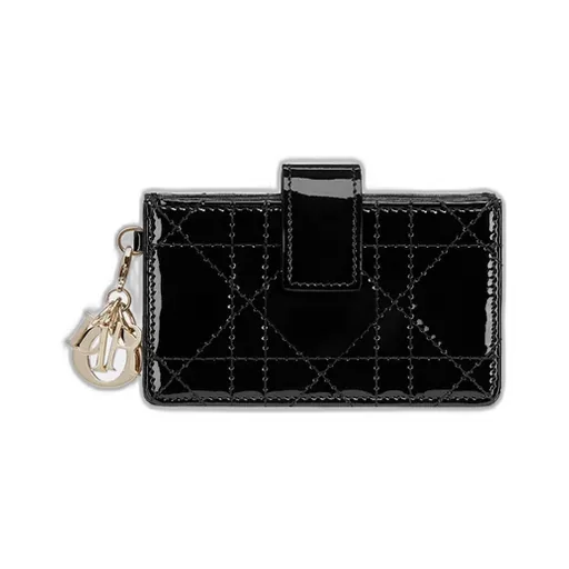 Lady Dior Jasmine Card Holder