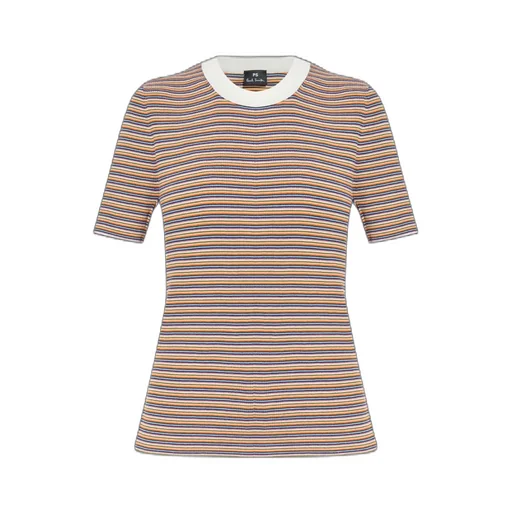 Ps Paul Smith Striped Knitted T-Shirt