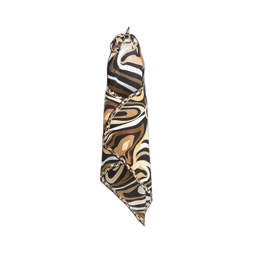 Pucci Marmo Printed Halterneck Long Dress