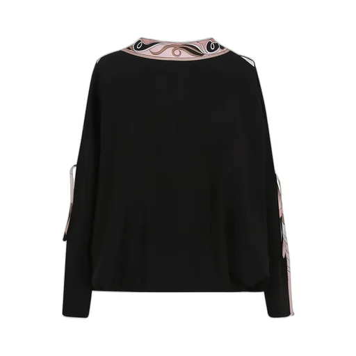 Pucci Pattern-Printed Cape Blouse