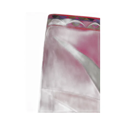 Pucci Asymmetric Scarf-Hem Midi Skirt