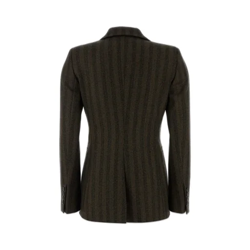 Pt Torino Striped Double-Breasted Jacket