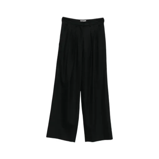 Pt Torino Frankie Wool Wide-Leg Pants