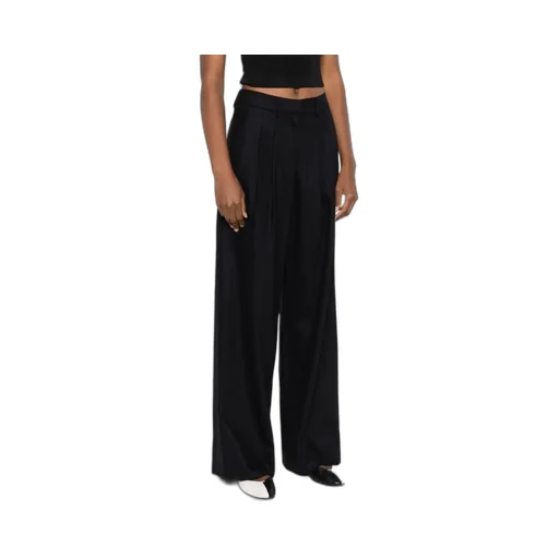 Pt Torino Frankie Wool Wide-Leg Pants