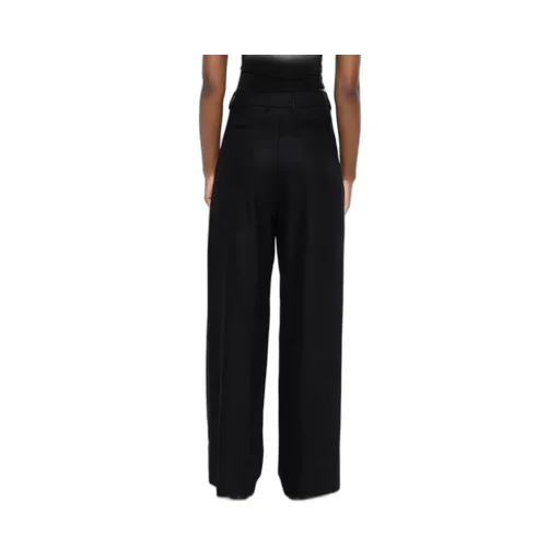 Pt Torino Frankie Wool Wide-Leg Pants