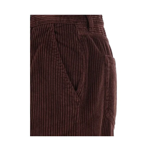 Pt Torino Corduroy Logo Patch Pants