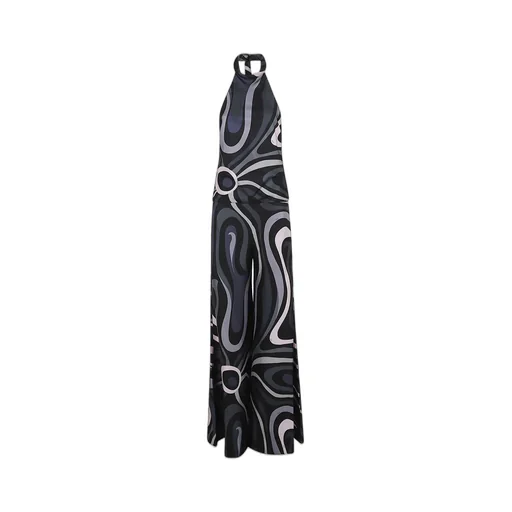 Pucci V-Neck Printed Sleeveless Jumpsuit