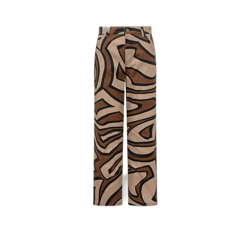 Pucci Gabardine Patterned Pants