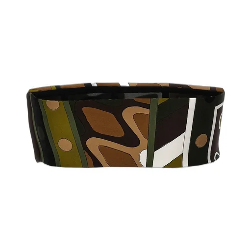 Pucci Vivara-Printed Satin Bandeau Top