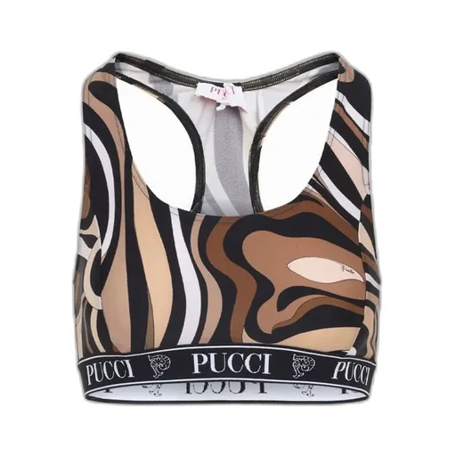Pucci Printed Cropped Top