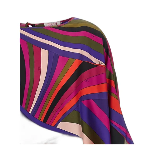 Pucci Abstract Printed Crewneck Dress