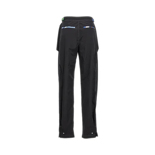Pucci High-Waist Straight-Leg Trousers