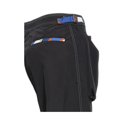 Pucci High-Waist Straight-Leg Trousers