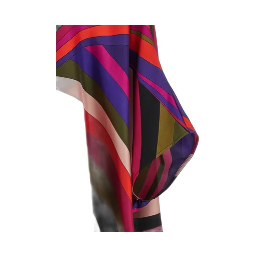 Pucci Abstract Printed Crewneck Dress
