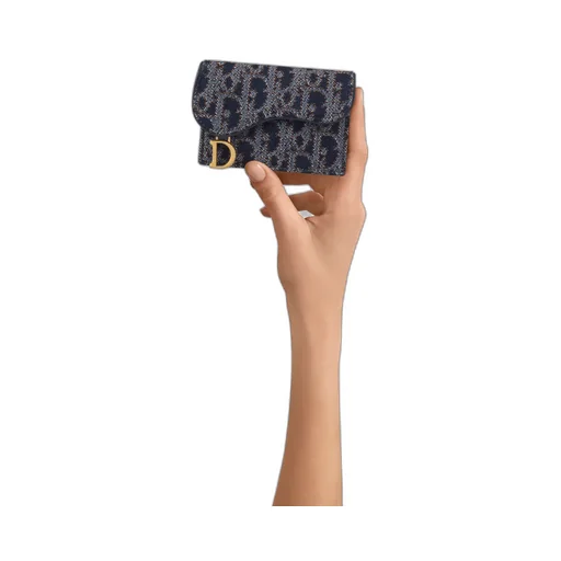 Saddle Bloom Card Holder