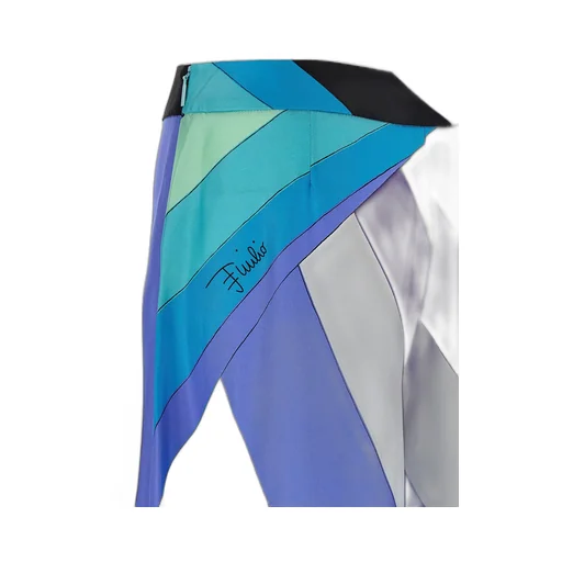 Pucci Maddalena-Print Satin Trousers
