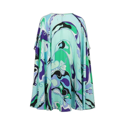 Pucci Graphic Printed Crewneck Dress