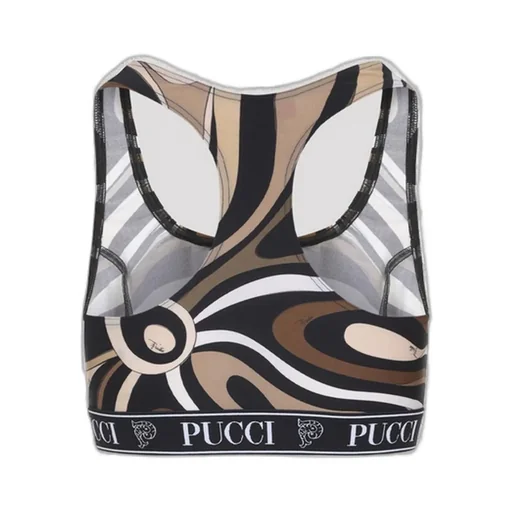 Pucci Printed Cropped Top