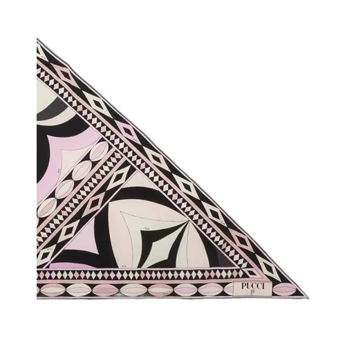 Pucci Necklace Print Triangle Scarf