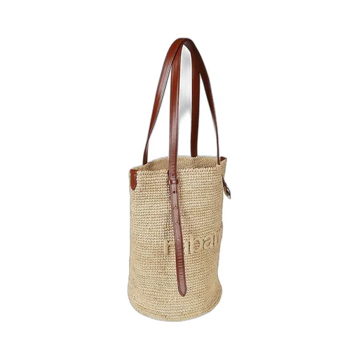 Paco Rabanne Logo-Embroidered Top Handle Bag