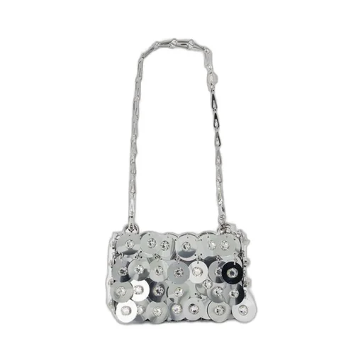 Paco Rabanne Sparkle Disc Shoulder Bag