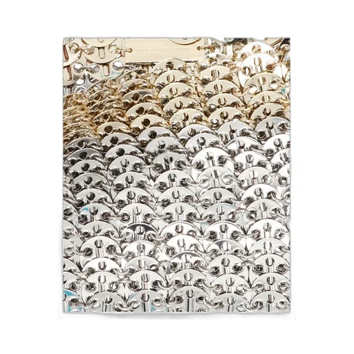 Paco Rabanne 1969 Skyline Metallic Effect Tote Bag