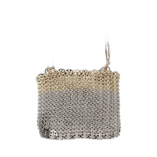 Paco Rabanne 1969 Skyline Metallic Effect Tote Bag