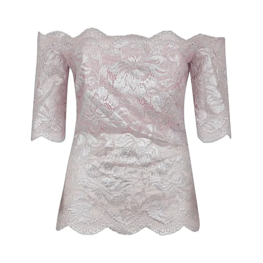Paco Rabanne Scalloped Edge Lace Top