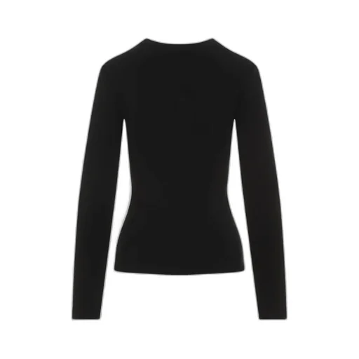 Paco Rabanne Long Sleeved Button-Detailed Top