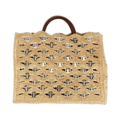 Paco Rabanne Sac A Main Disc-Link Top Handle Bag