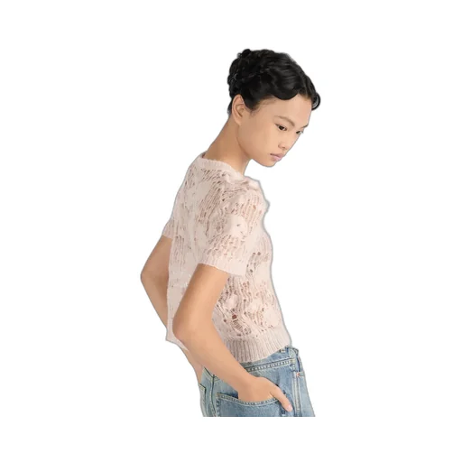 Short-Sleeved Sweater