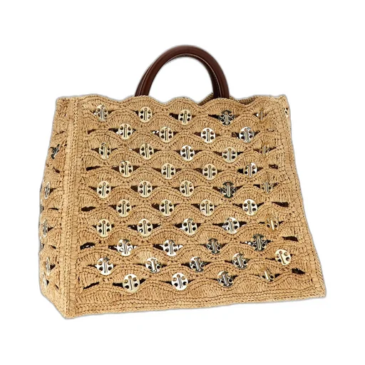 Paco Rabanne Sac A Main Disc-Link Top Handle Bag