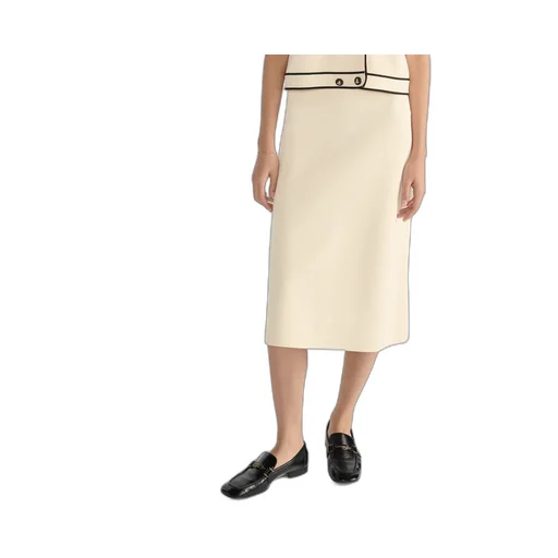 Mid-Length Flared Skirt