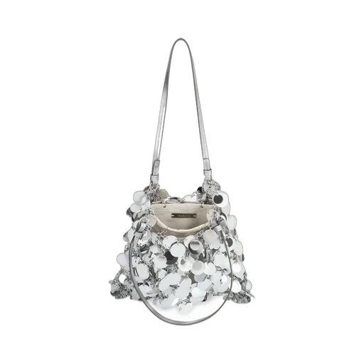 Paco Rabanne Sequinned Open Top Large Shoulder Bag