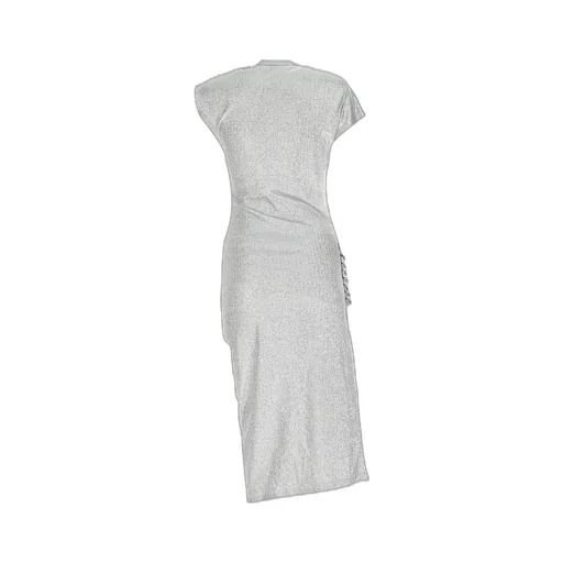 Paco Rabanne Gathered Midi Dress