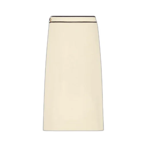 Mid-Length Flared Skirt
