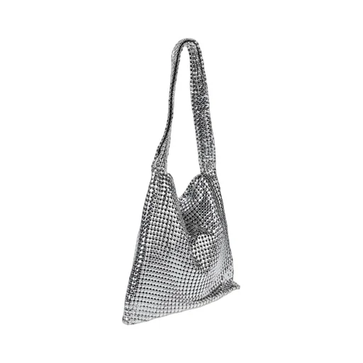 Paco Rabanne All-Over Chainmail Top Handle Bag