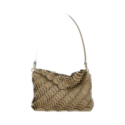 Paco Rabanne Disc Embellished Shoulder Bag