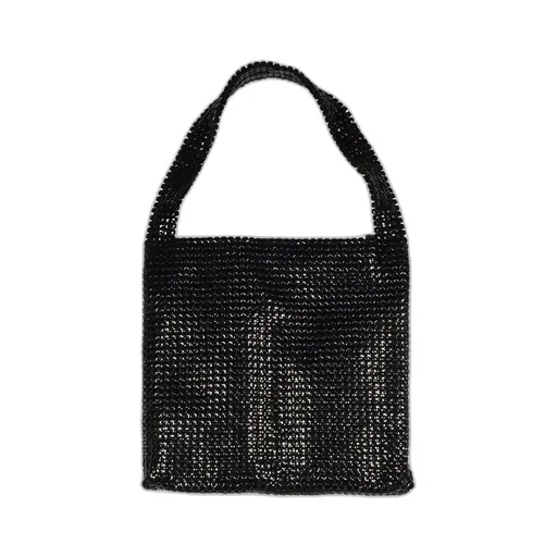 Paco Rabanne Pixel Mesh Embellished Shoulder Bag