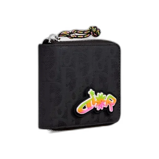 Dior And Lewis Hamilton Zipped Wallet