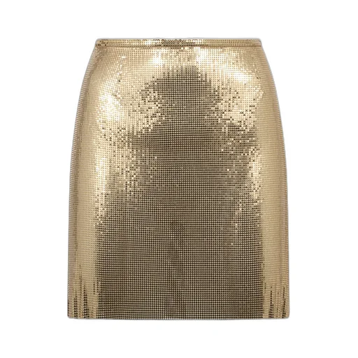 Paco Rabanne Mesh Mini Skirt