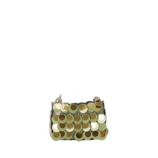 Paco Rabanne Sparkle Sequin-Embellished Nano Shoulder Bag