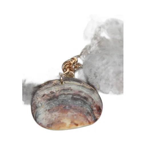 Paco Rabanne Polished Shell-Discs Necklace
